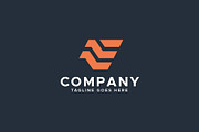 Shopping Cart e letter logo design, a Branding & Logo Template by Amadul11 (Thumbnail 1 of 4)