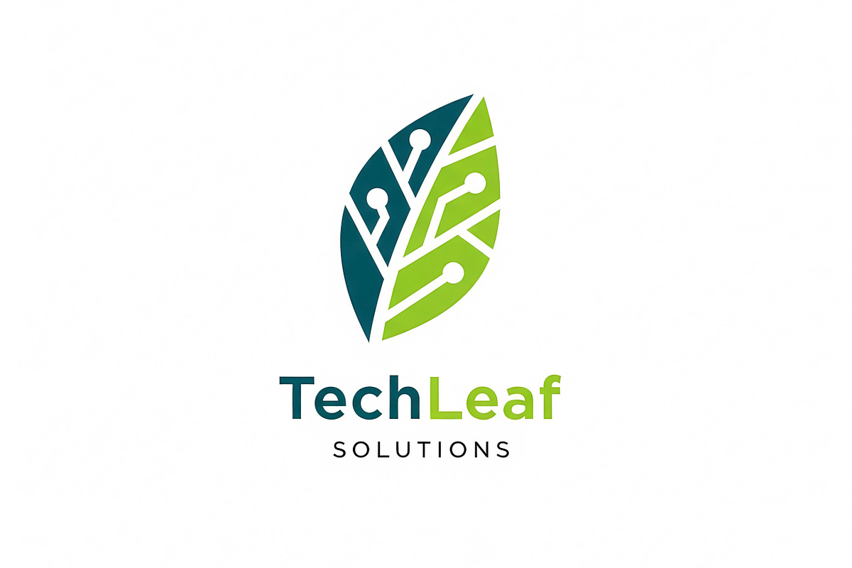 Tech Leaf Solutions, a Branding & Logo Template by Logocreative (Photo 2 of 2)