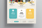 Travel Package Flyer Template, a Flyer Template by MightyDesign (Thumbnail 3 of 8)