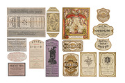Vintage Medicine Labels Ephemera, an Object Graphic by The Digital Prop Shop (Thumbnail 8 of 8)