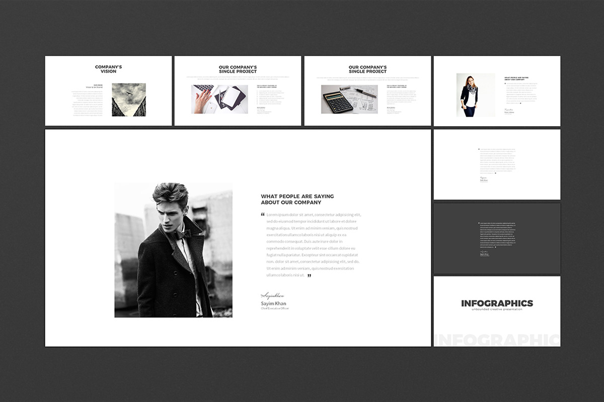 Unbounded PowerPoint Template, a Presentation Template by Diverter (Photo 9 of 17)