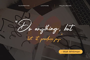Avalline - Handwritten Script, a Script Font by Lettermine (Thumbnail 7 of 10)