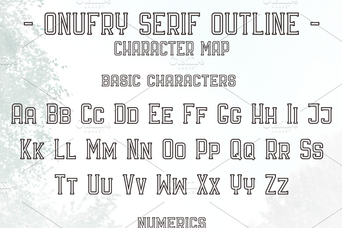 Onufry Font preview 6