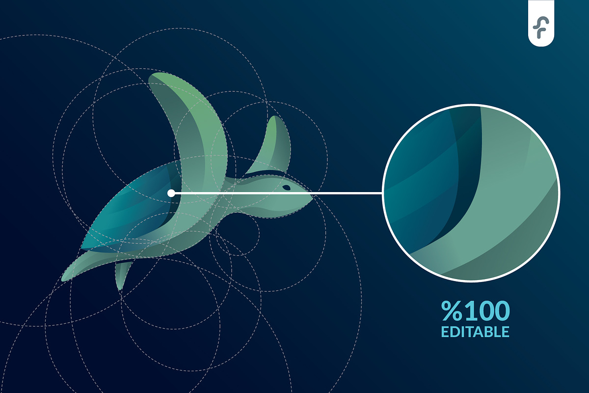 Caretta Logo Template, a Branding & Logo Template by ft.studio (Photo 3 of 5)