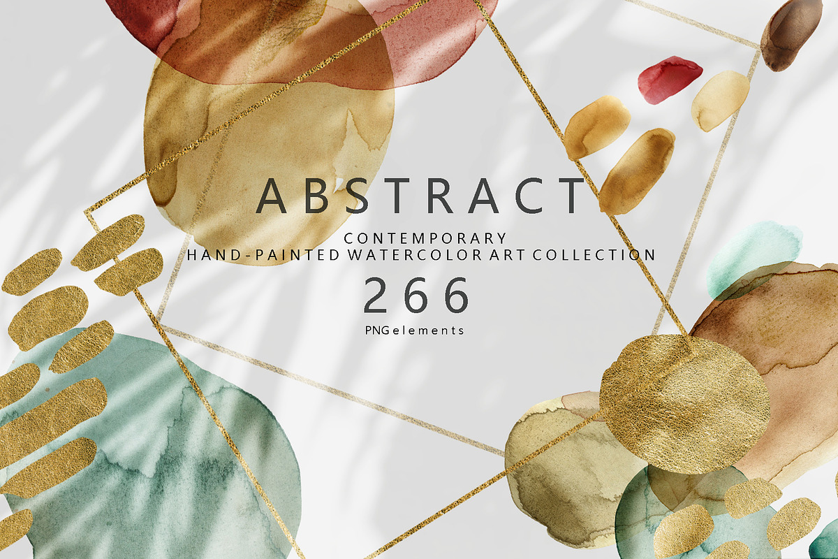 Watercolor Shapes & Texture, an Object Graphic by FineArt (Photo 1 of 16)