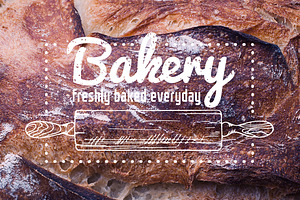 Bakery logo template