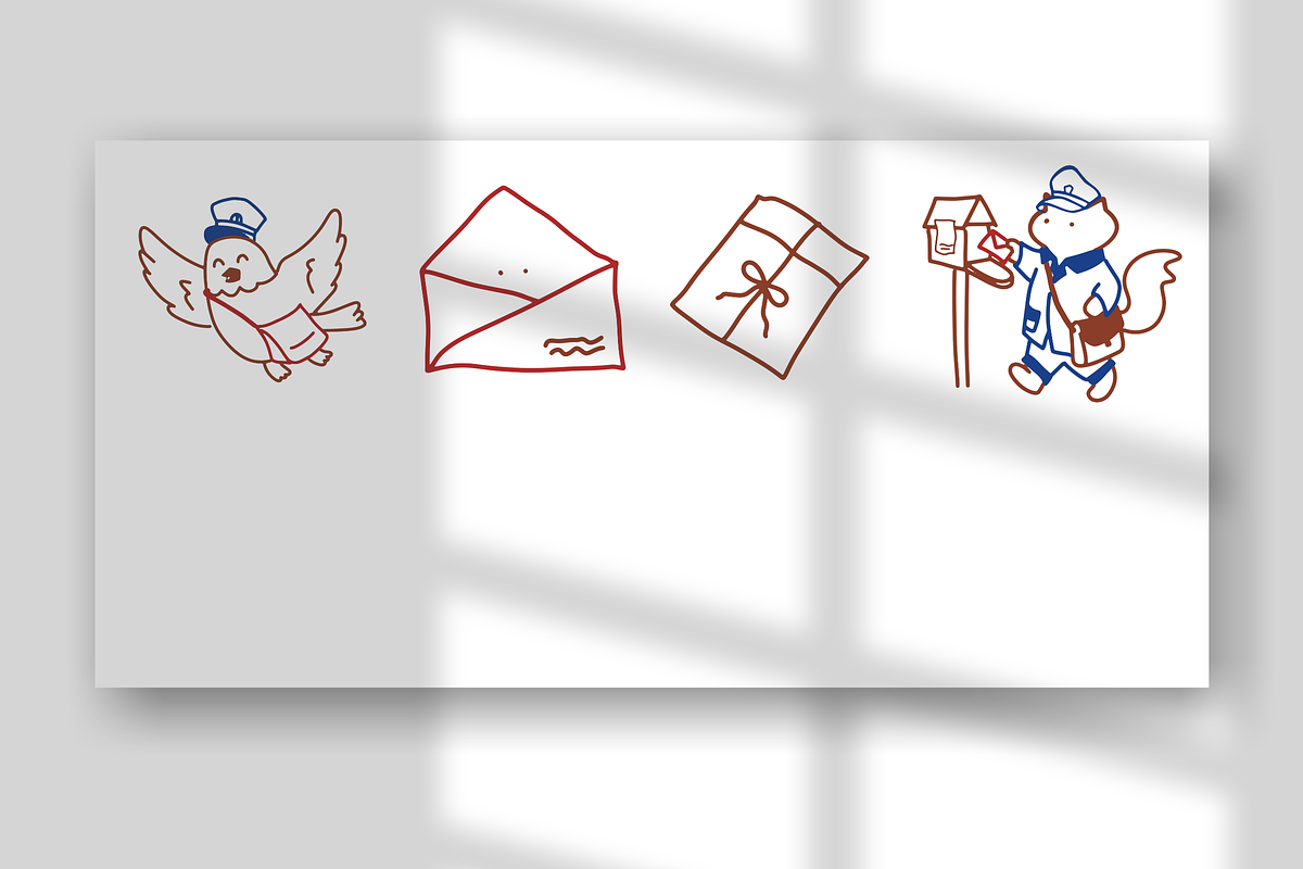 20+ Mail Illustration Set, an Object Illustration by The Journey Atelier (Photo 9 of 9)