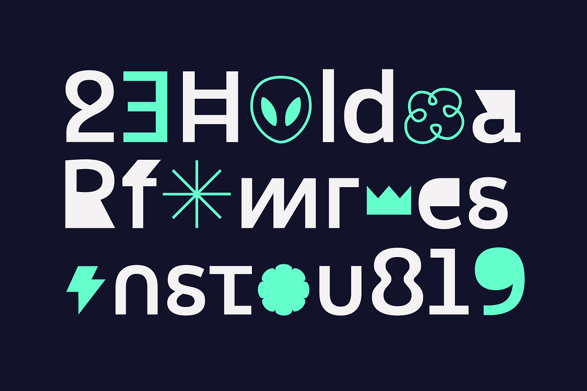 Altersan; Abstract Alternates Sans, a Sans Serif Font by Eko Bimantara (Photo 10 of 12)