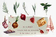 Kitchen accessories, a Food Illustration by a_ptichkina (Thumbnail 3 of 5)