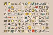 486 Web Application Icons, an Outline Icon by land art (Thumbnail 2 of 7)