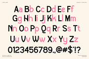 Kravely - Playful Decorative Font, a Sans Serif Font by Font Liner (Thumbnail 9 of 10)