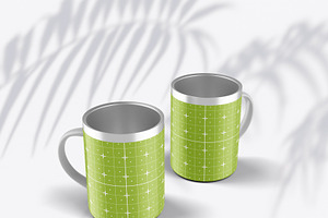 Metallic Mug Mockup