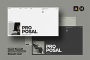 Maxro | Brand Proposal Template, a Presentation Template by Creatiya Type (Thumbnail 1 of 10)