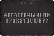 Oldshore Whiskey Typeface, a Script Font by VozzyStock (Thumbnail 2 of 5)