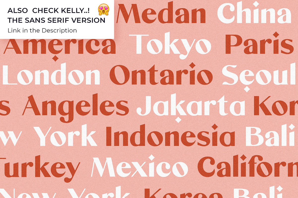 Mikela - Gorgeous Typefaces, a Serif Font by Kaligra.co (Photo 5 of 49)