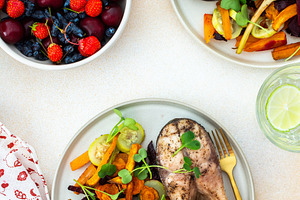 Baked silver carp, a Food & Drink Photo by Pundateam