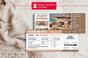 Cyprus Trip Surprise Gift Ticket, a Templates & Theme by Snapybiz (Thumbnail 10 of 10)
