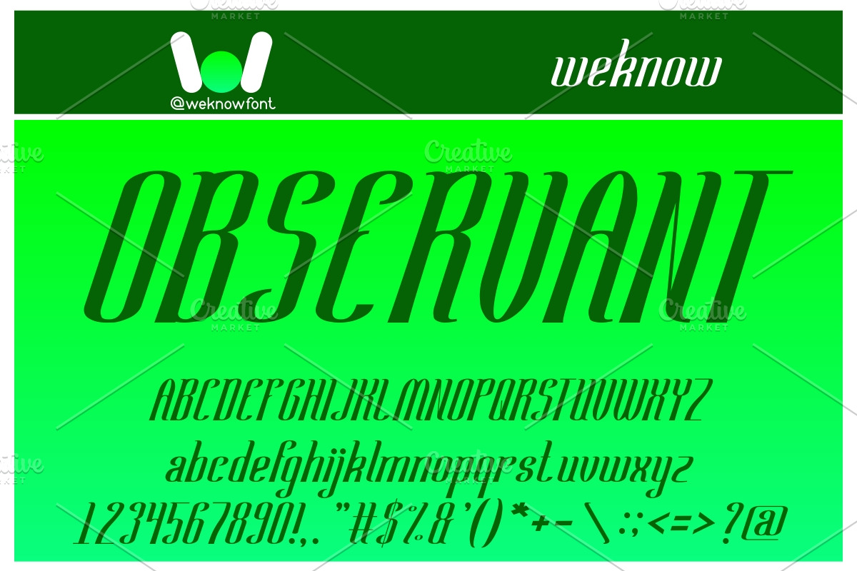 samurai blade font, a Font by weknow (Photo 4 of 5)