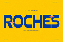 Roches - Bold Food Branding Font