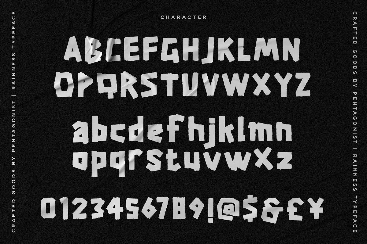 Rainness | Urban Font, a Handwritten Font by Pentagonistudio (Photo 8 of 10)