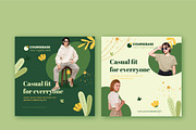Fashion Organic Floral Shape, a Social Media Template by FoxStore (Thumbnail 3 of 3)