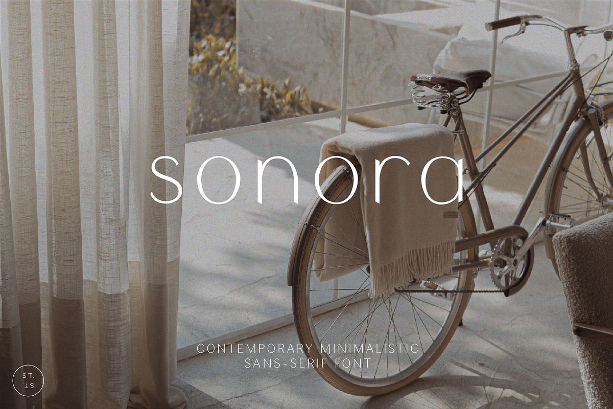 SONORA - Modern Sans-Serif Font, a Sans Serif Font by Saint Street Creative (Photo 1 of 5)