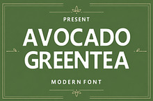 Avocado Greentea