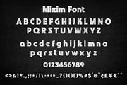MiXiM - Bold Brutalist Display Font, a Sans Serif Font by OWPictures (Thumbnail 8 of 9)