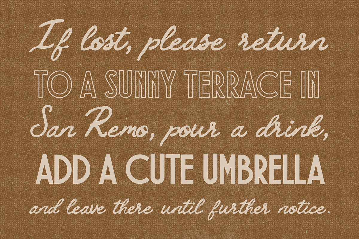 Handwritten Sign Painter Script Duo, a Handwritten Font by Laras Wonderland (Photo 5 of 13)