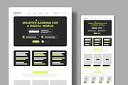 Modern Website Wireframe UI Kit, a Wireframe Template by MightyDesign (Thumbnail 1 of 9)