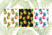 Pattern with pineapples., a Pattern Graphic by Anna Smirnova (Thumbnail 2 of 3)