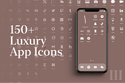 iOS 14 Luxury iPhone App Icons • III, an Icon by Homescreen Pro (Thumbnail 1 of 6)