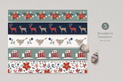 Cute Scandinavian Christmas set, a Seasonal Illustration by Tabita's shop (Thumbnail 6 of 10)