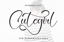 Cutegirl | Script Font