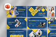 Bubble Cleaning Services PowerPoint, a Presentation Template by Digitcase x Wealthwells (Thumbnail 1 of 3)