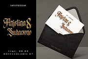 Bleeding Vampire, a Blackletter Font by Meizzaluna Design (Thumbnail 3 of 10)