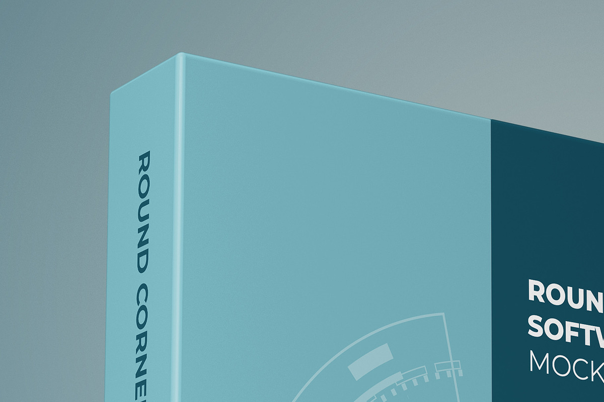 Round Corner Box Mockup - 8 views, a Packaging Mockup by Illusiongraphic (Photo 17 of 22)