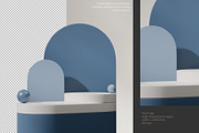 5 Podium with Transparent Background, a Background Graphic by faustudio (Thumbnail 4 of 7)