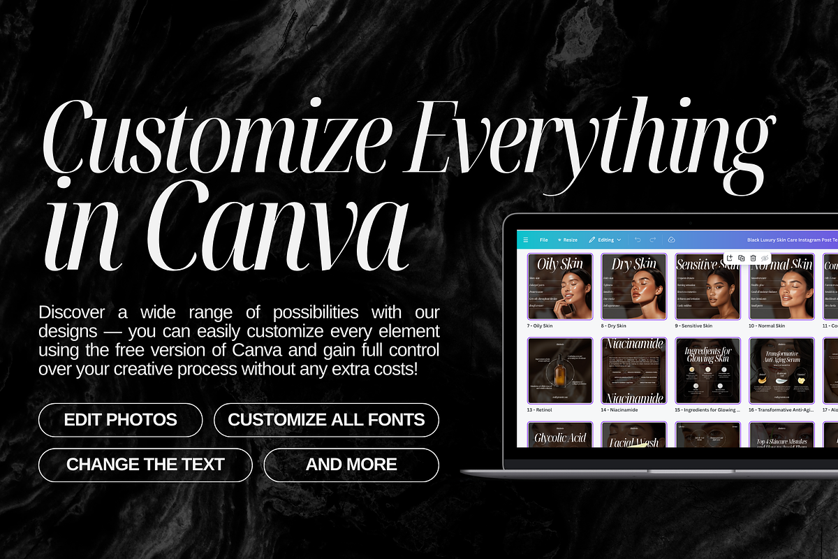 Aesthetic Beauty Instagram Template, a Social Media Template by Xenié Creative (Photo 7 of 10)