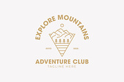 Adventure Logo Nature Travel Outdoor, a Branding & Logo Template by Signatoro (Thumbnail 1 of 3)