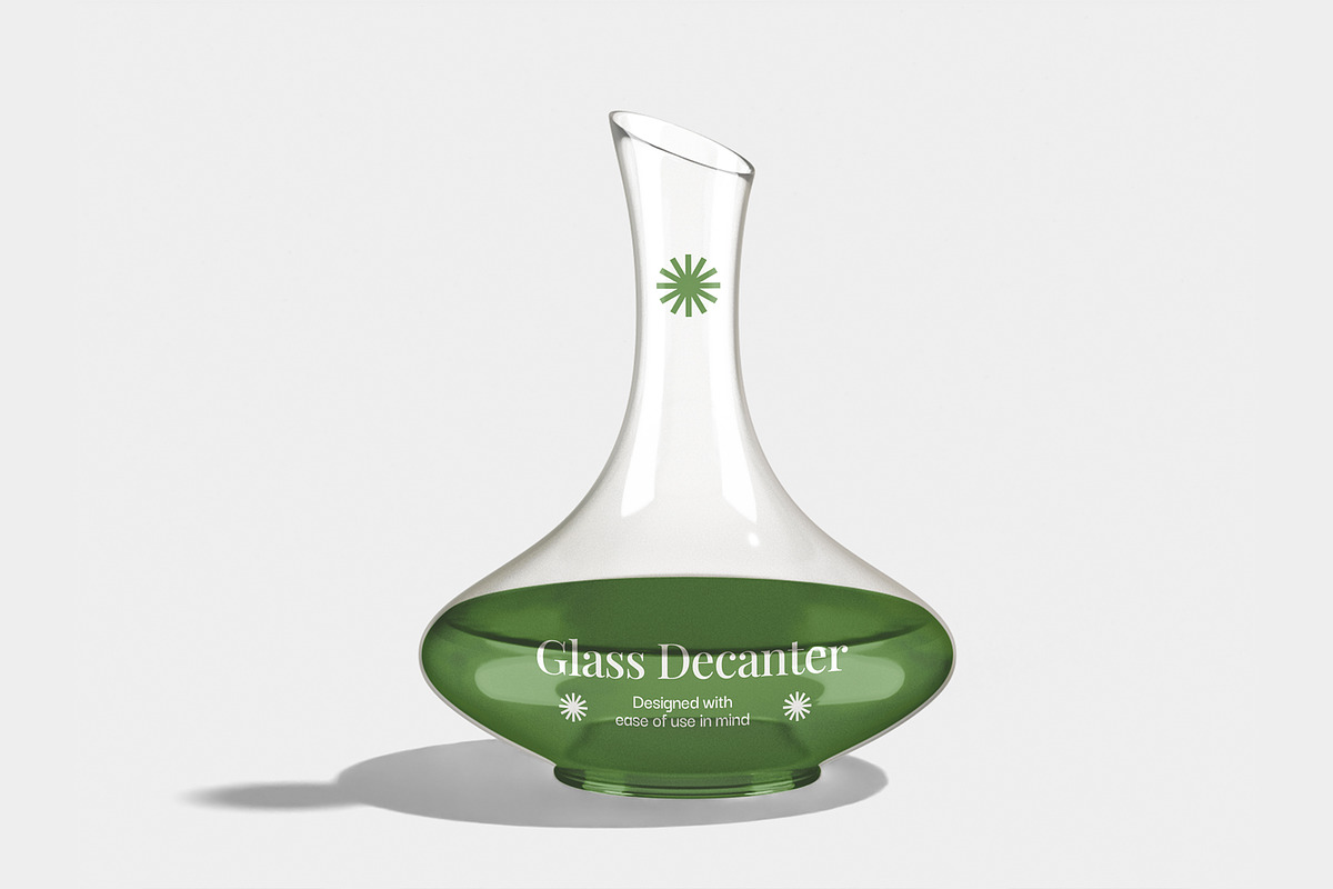 Decanter Mockup, a Household Mockup by Unerispace (Photo 3 of 3)