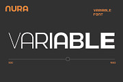Nura - Variable Font, a Sans Serif Font by sabrcreative (Thumbnail 4 of 15)