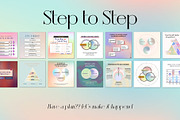 Instagram Aesthetic Gradient CANVA, a Social Media Template by Analogi Studio (Thumbnail 13 of 36)