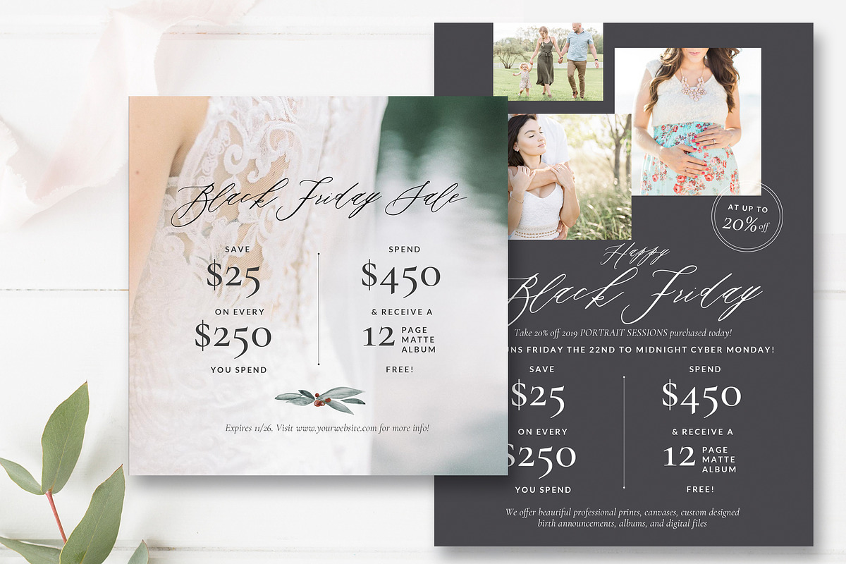 Black Friday Sales Flyer Templates, a Flyer Template by By Stephanie Design (Photo 2 of 4)
