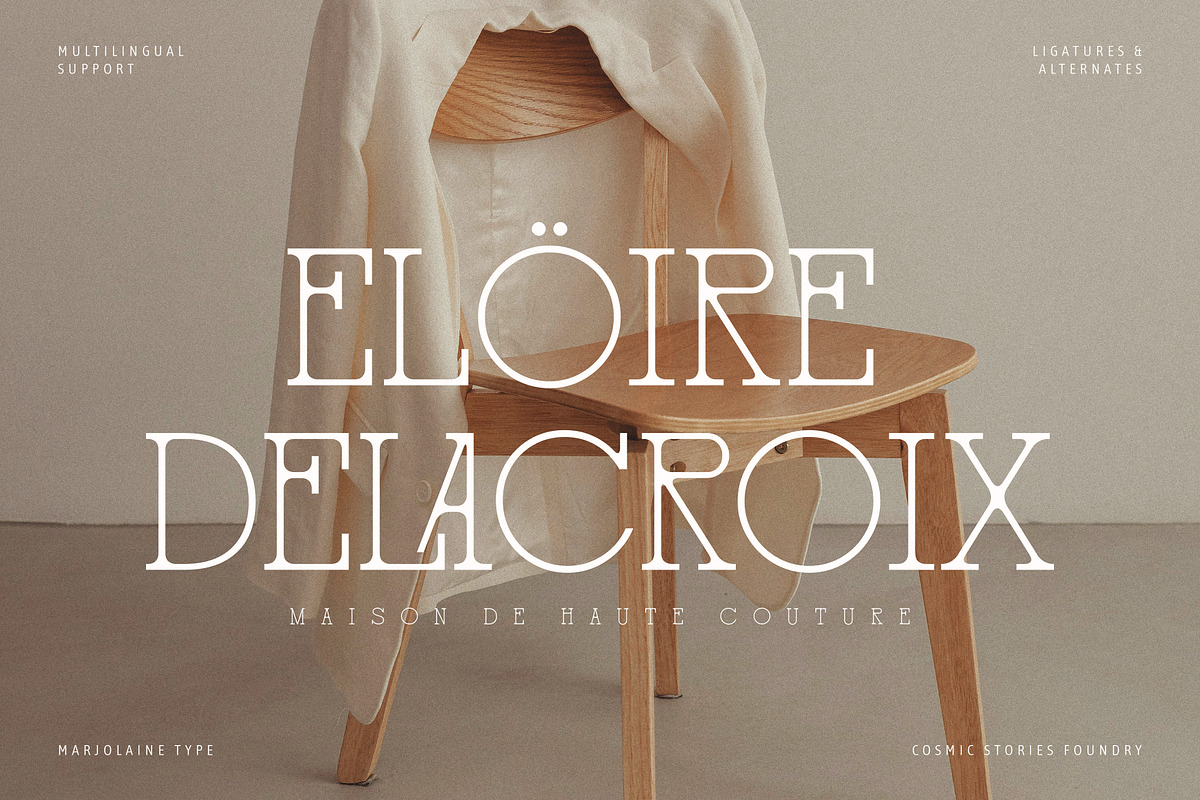 Marjolaine Type - A delicate Serif, a Serif Font by CarmineType (Photo 15 of 24)