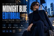 Midnight Blue Editorial Presets, a Preset Add-On by AAA Presets (Thumbnail 1 of 13)