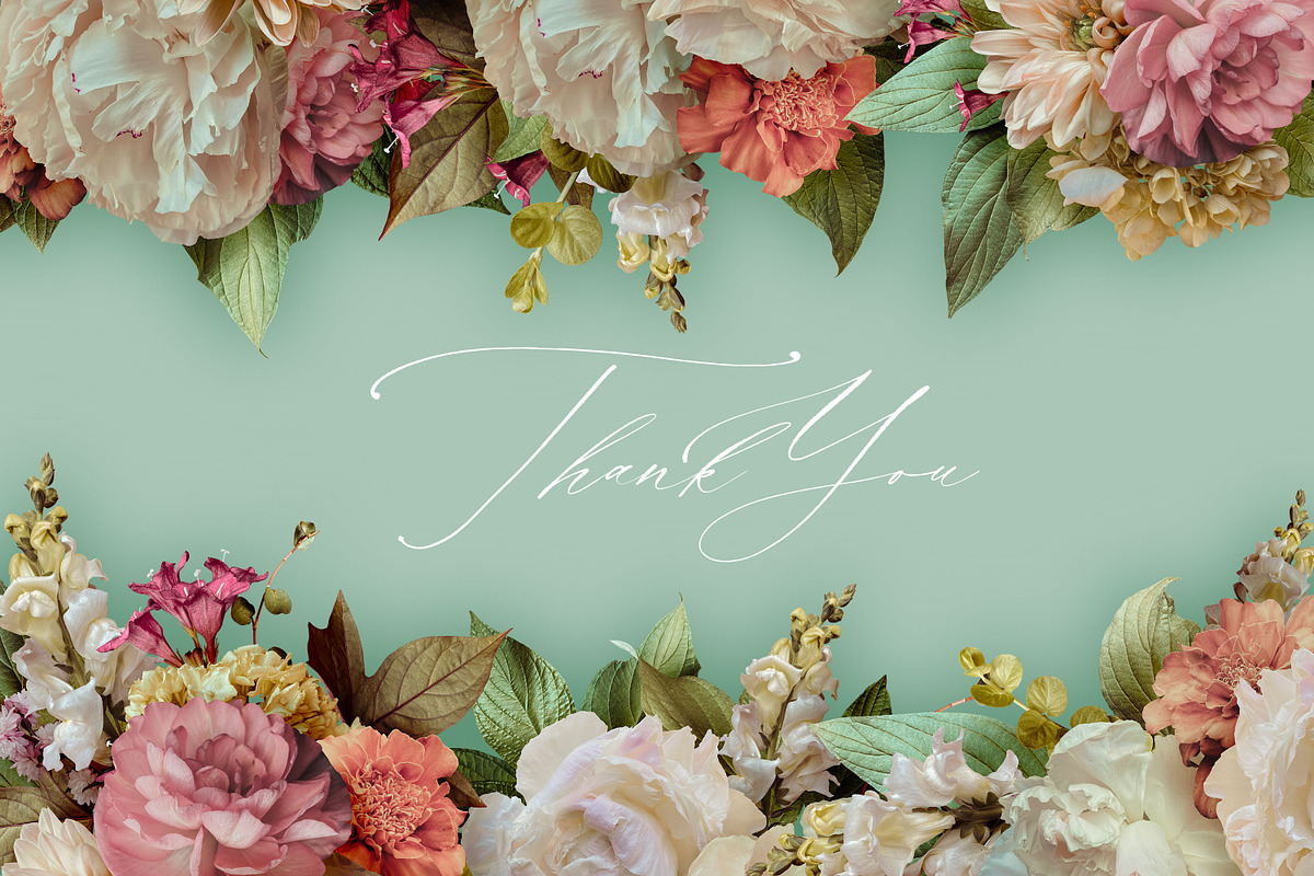 Luminous Floral Clip Art Collection, an Object Graphic by Eclectic Anthology (Photo 16 of 16)