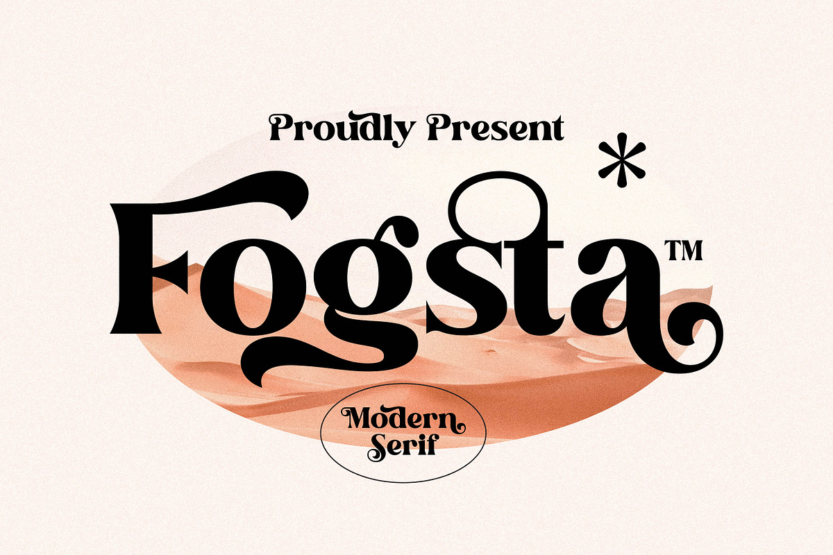 Fogsta Stylish Serif Font, a Script Font by Storytype Studio (Photo 1 of 10)