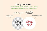 Gothic Tattoo Clipart Bundle, an Object Illustration by ClayStudio (Thumbnail 5 of 8)