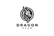Dragon Head Logo Illustration, a Branding & Logo Template by yopie (Thumbnail 2 of 2)